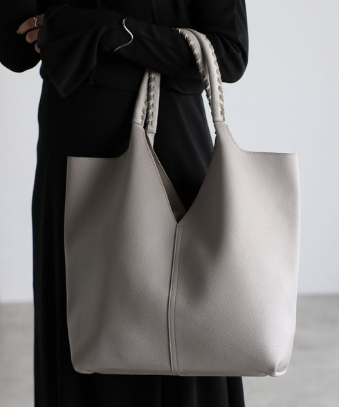 トライアングルカットトートバッグ 12-1058